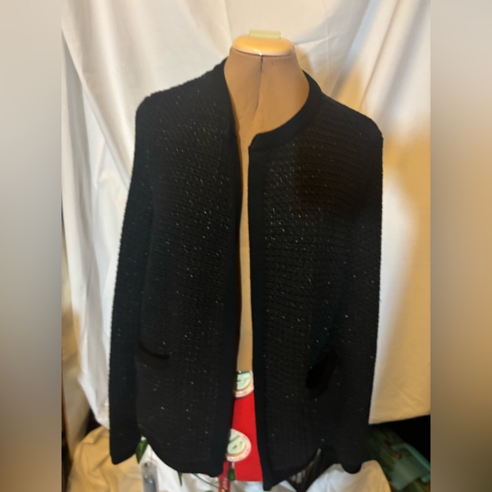 Ann Taylor Sparkled Knit Jacket - Picture 5 of 8
